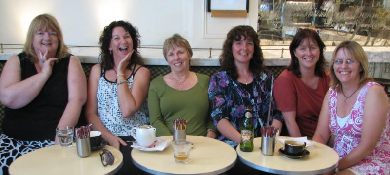 tuesday book club six women participants