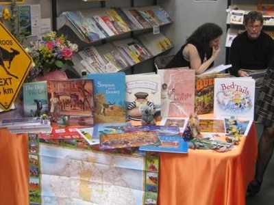 SWCBI Stall at Bologna book fair with