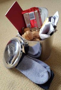 Billy care pack with socks