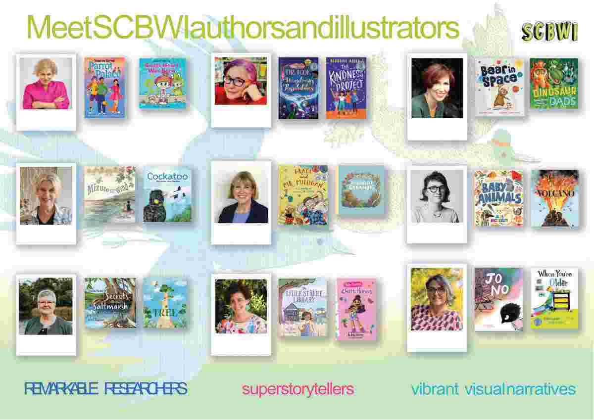 ASLA-2025-SCBWI speakers including Claire Saxby